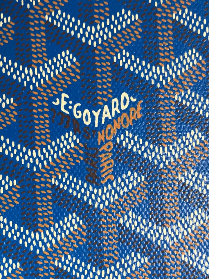 Goyard Wallet in Blue