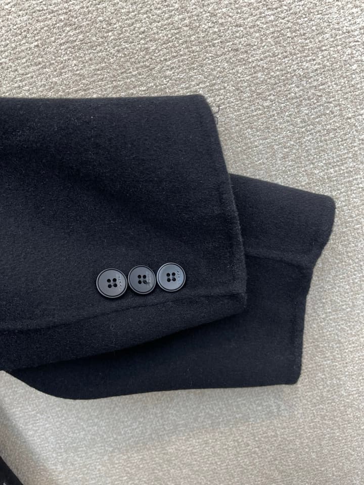 Louis Vuitton Detachable Down Wool Blazer in Dark Navy