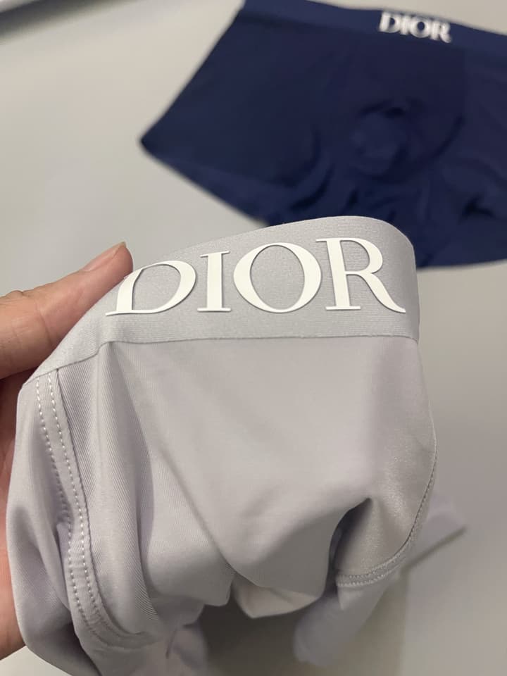 Dior 3D Seamless Ice Silk Men's Underwear 3-Pack