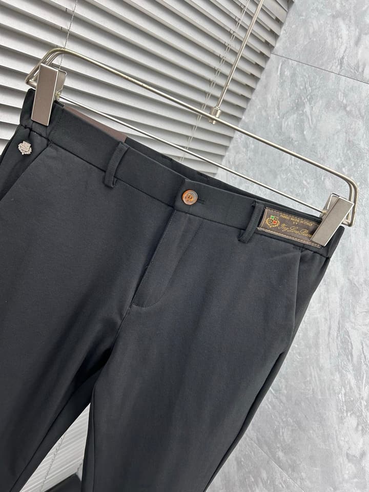 Brunello Cucinelli Tailored Casual Trousers – 2025SS in Black