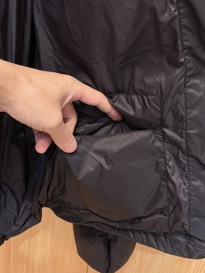 Moncler Stand Collar Embossed Down Jacket – Limited Edition in Black