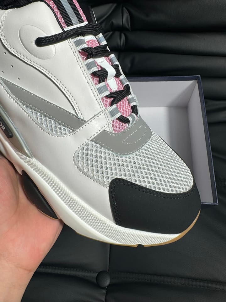 Dior B22 Calfskin Sneakers in Black