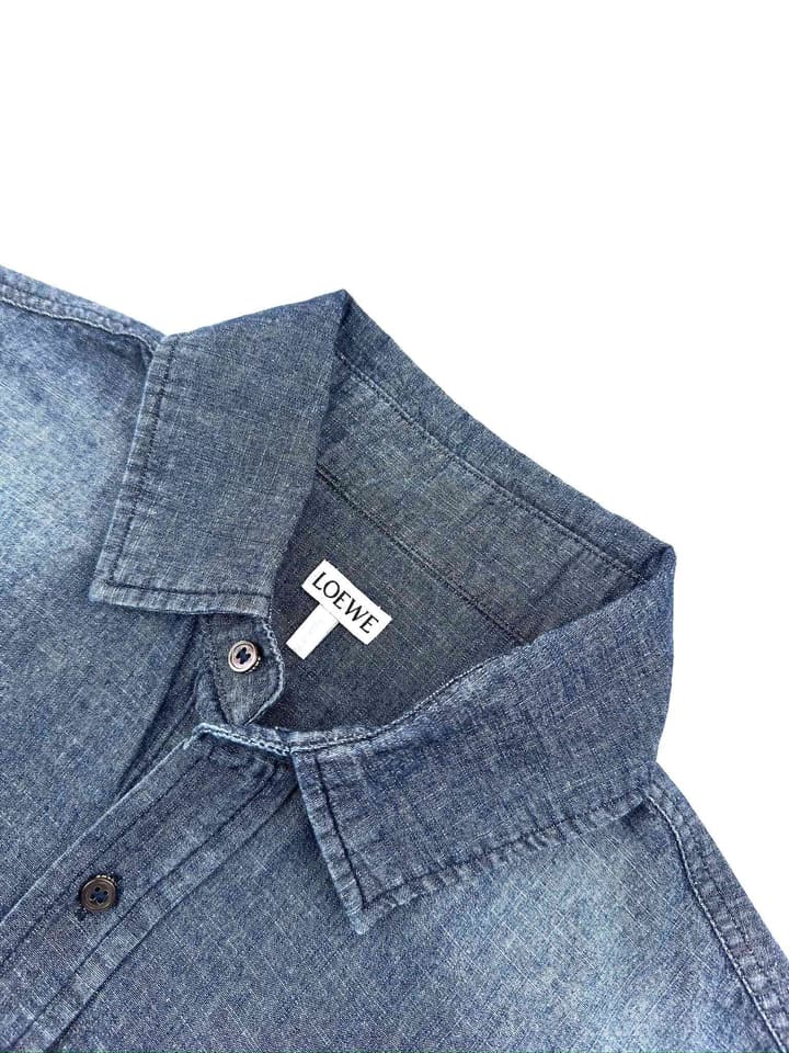 Loewe Anagram Gradient Embroidered Pocket Shirt