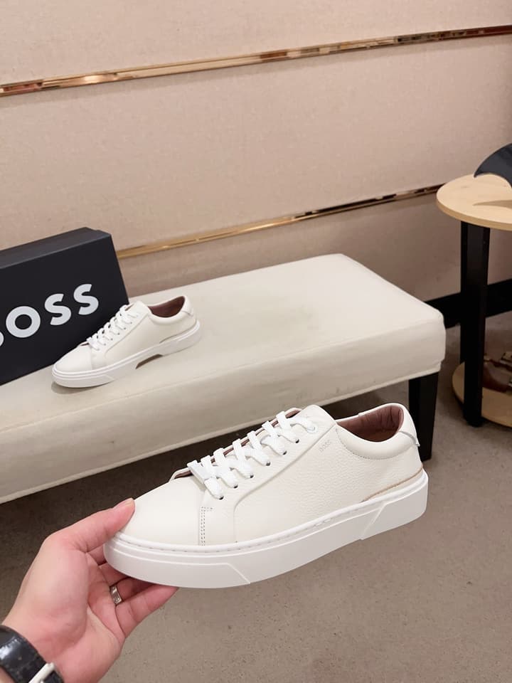 Boss Latest Casual Men's Sneakers in All White