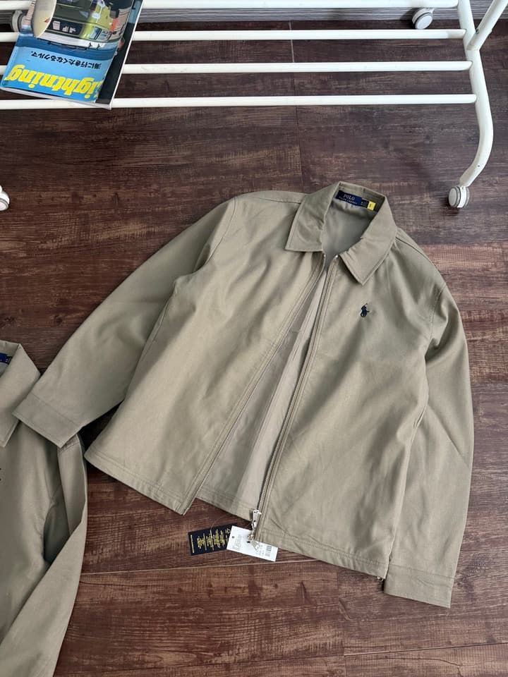 Ralph Lauren Men's Linen Zip Jacket