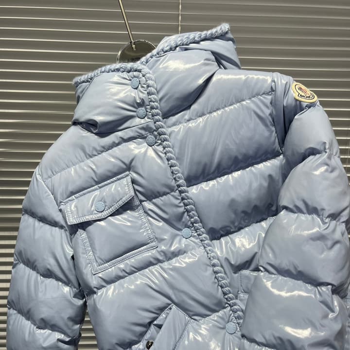 Moncler Kids Hooded Down Jacket – 25FW in Classic Black
