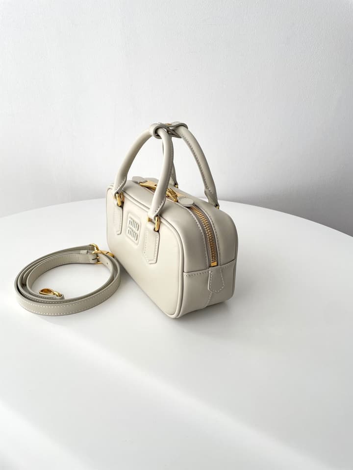 Miu Miu Bowling Bag in Black