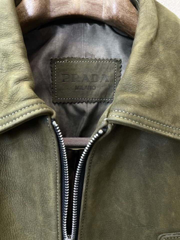 Prada Imported Leather Jacket