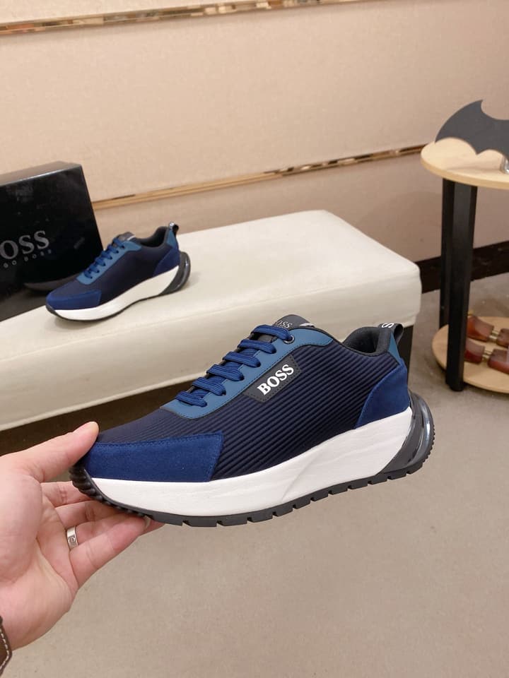 Boss Latest Casual Men's Sneakers in Dark Gray