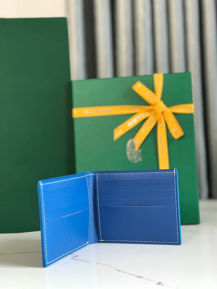 Goyard Wallet in Blue