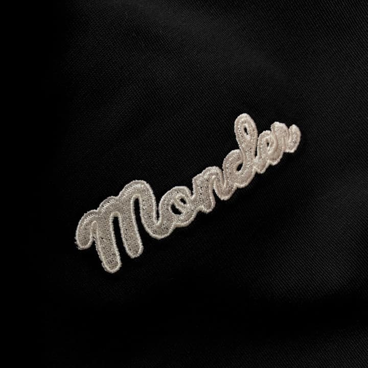 Moncler Embroidered Logo Crewneck T-Shirt – 2026SS in Black