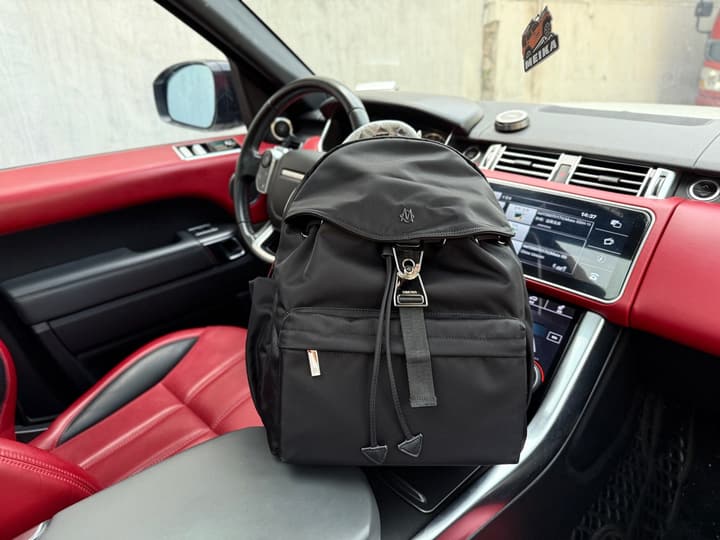 RIMOWA Never Still Canvas Backpack in Black