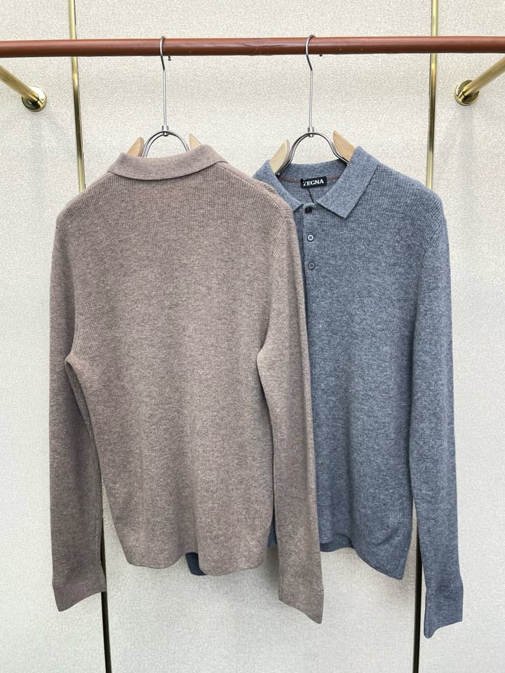 Zegna Men's Casual Knit Sweater
