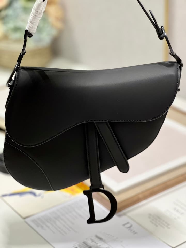 Dior Saddle Bag – Matte Black