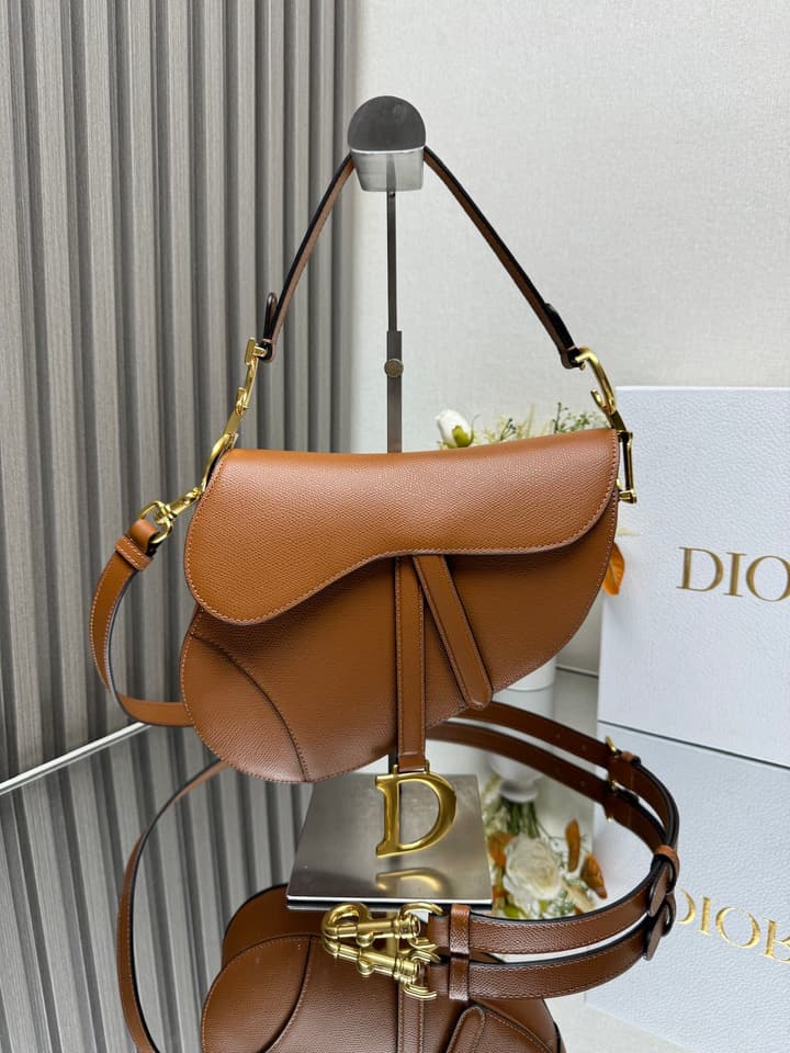 Dior Saddle Bag – Wine Red in Burgundy Red