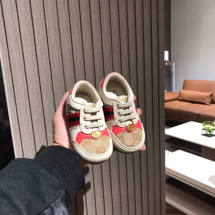 Gucci Kids' Footwear – Kids Collection in Green/red Web Stripe