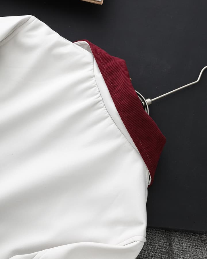 Ralph Lauren Classic Harrington Zip Jacket in Red