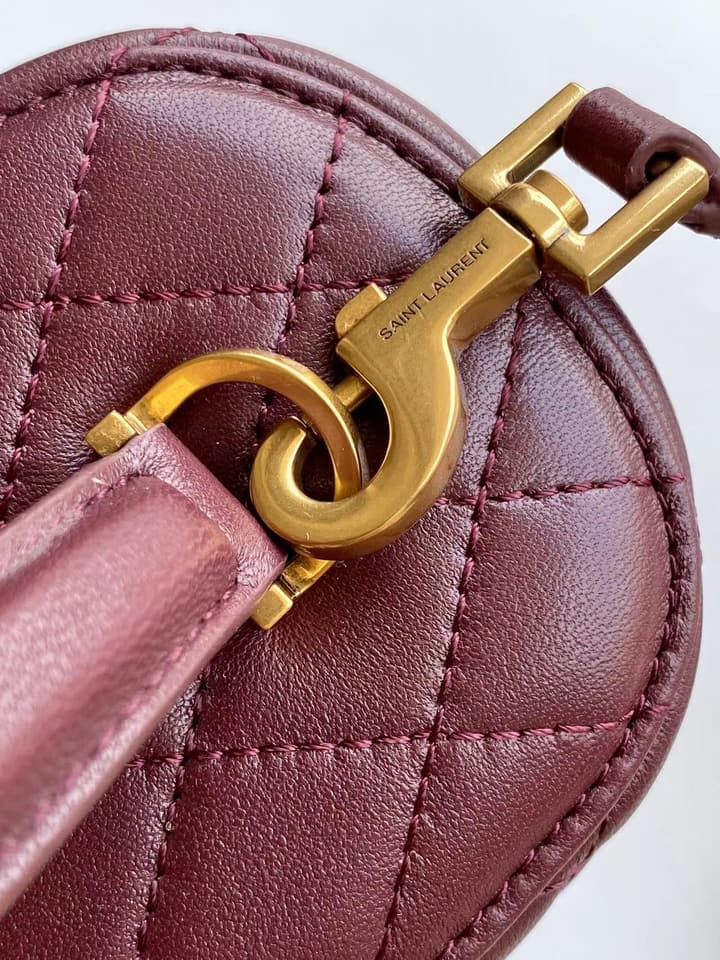 Saint Laurent LE CASSANDRE Quilted Lambskin Clutch Bag
