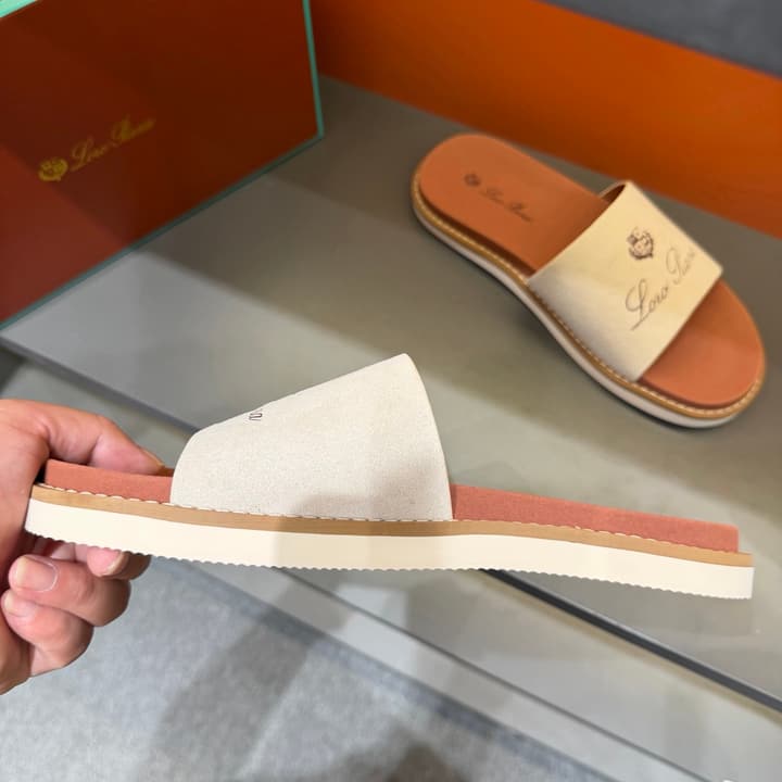 Loro Piana Summer Walk Crisscross Mules