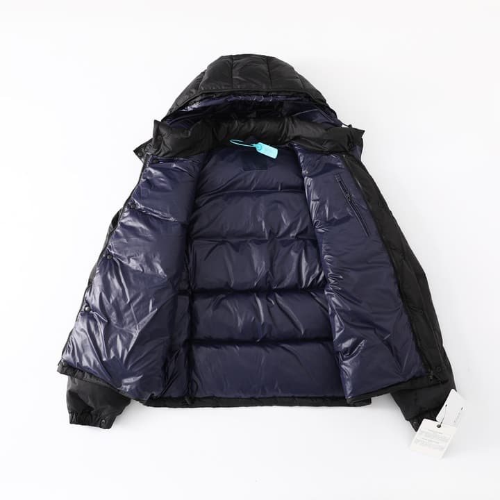 Moncler Cyclone Detachable Down Jacket – 2024FW in Black/Blue