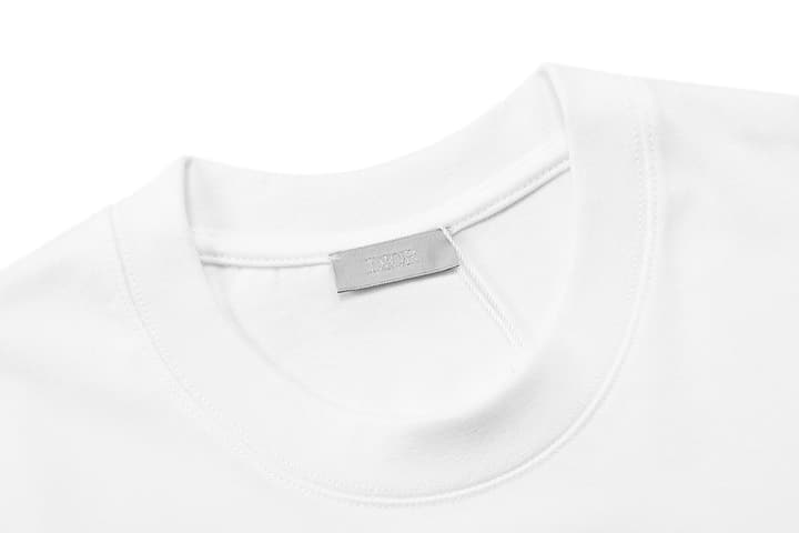 Dior x Stone Island Destroyed Logo T-Shirt – 2025 in White