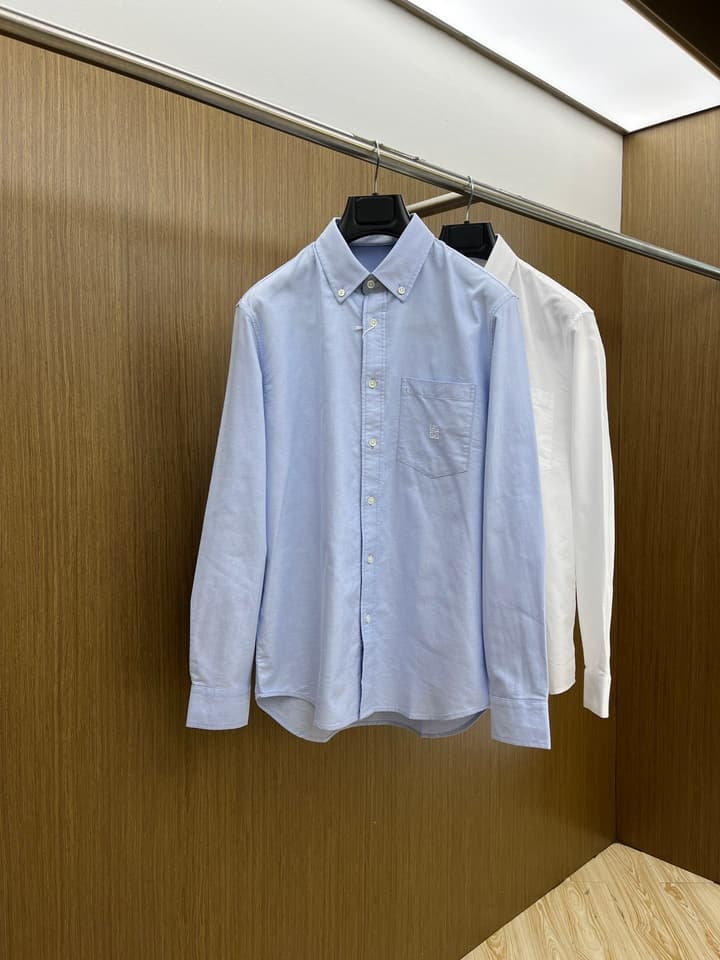 Givenchy Oxford Cotton Long-Sleeve Shirt – Spring/Summer Collection