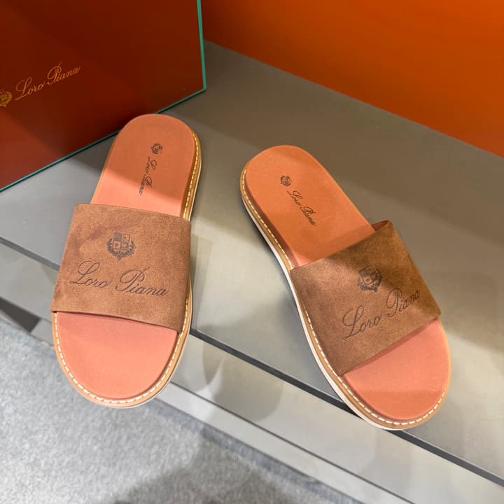 Loro Piana Summer Walk Crisscross Mules