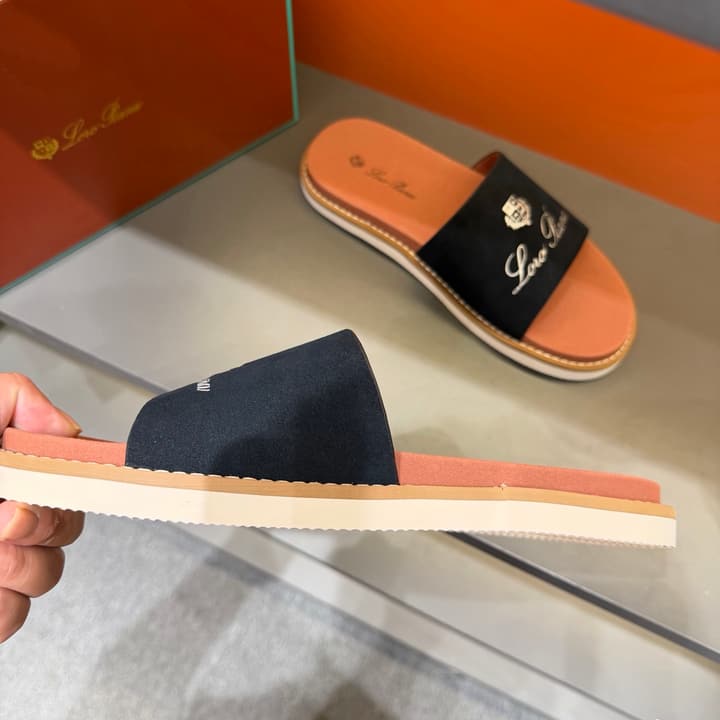 Loro Piana Summer Walk Crisscross Mules