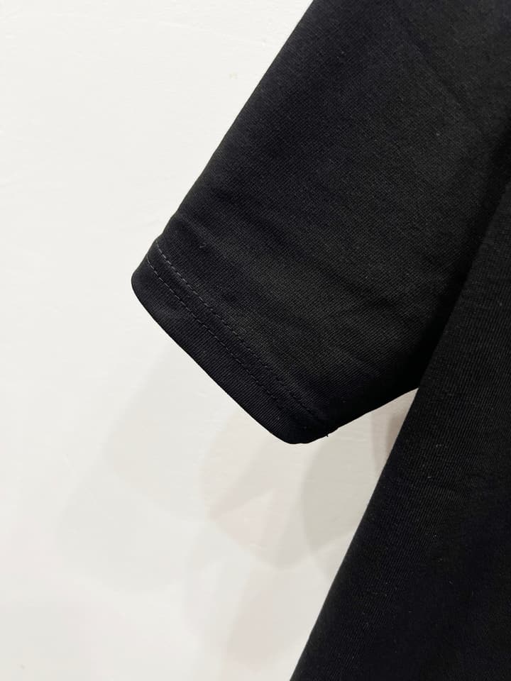 Loewe Minimalist Pocket Embroidery T-Shirt in Classic Black
