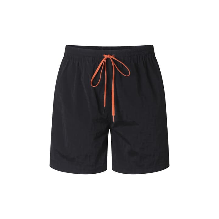 Fendi Water-Reactive Monogram Swim Trunks in Black