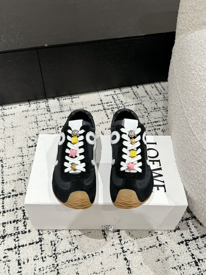 Loewe Ballet Runner 2.0 Unisex Sneakers – 2025 Collection in White And Light Blue