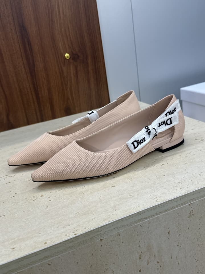 Dior J'Adior Webbing Bow Pumps – 2026 Early Spring Collection