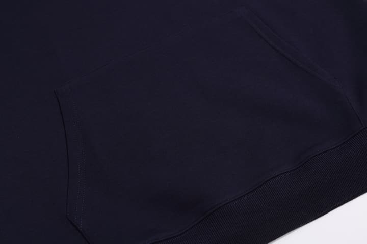 Gucci Embroidered Letter Half-Zip Sweatshirt – 2025FW in Navy Blue Half-zip Pullover