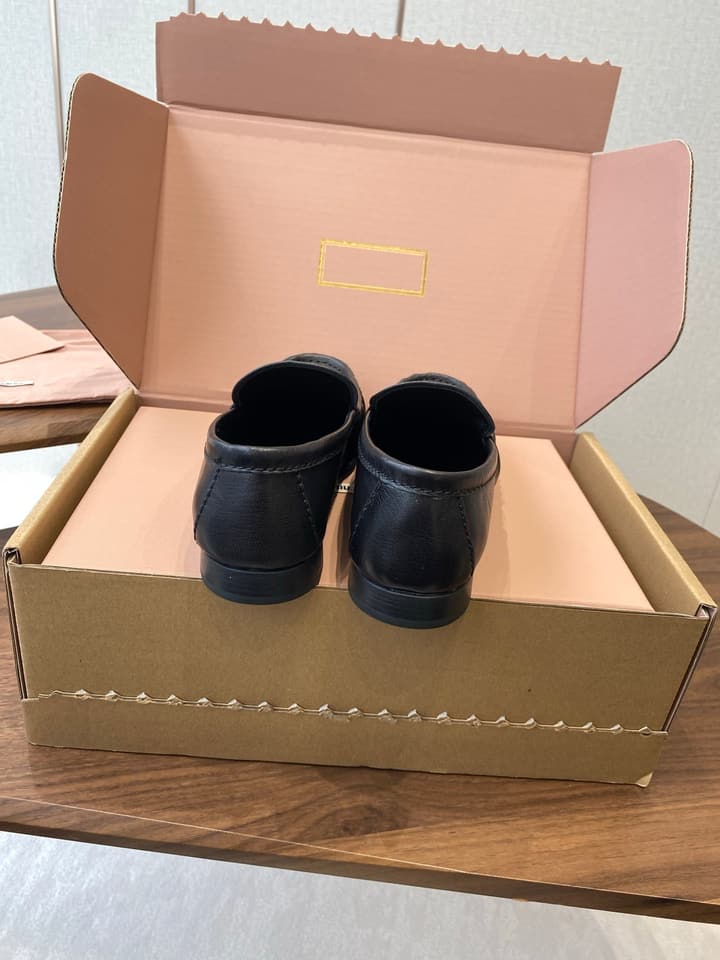 Miu Miu Loafers – 25SS Autumn/Winter Collection in Black Suede