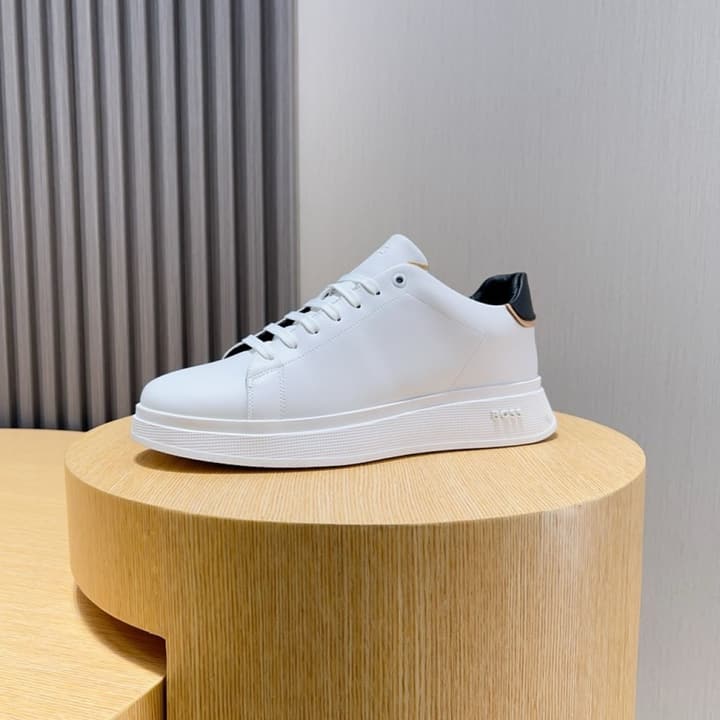 Boss Classic Driving Shoes in Black With Polished Toe