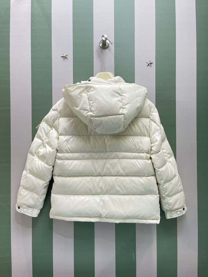 Moncler Kids Down Puffer Jacket – 2025SS – Kids Collection in Cream Puffer Jacket