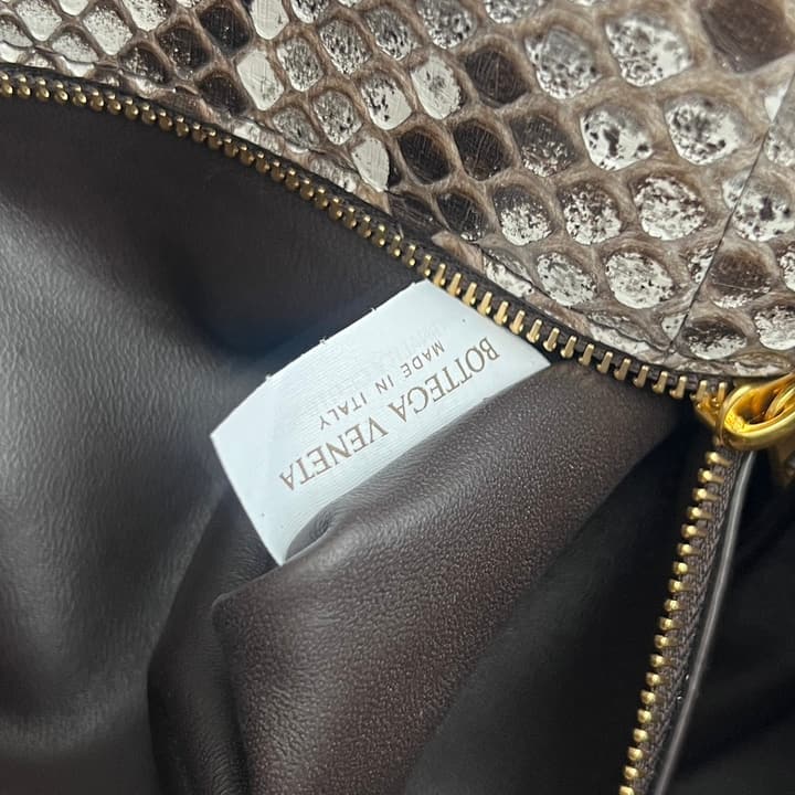 Bottega Veneta Liberta Python Crossbody Bag