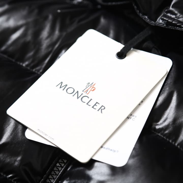Moncler Corydale Striped Hooded Down Jacket – FW22