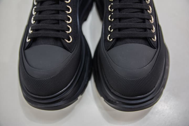 Alexander McQueen Platform Canvas Sneakers – 2023 Collection