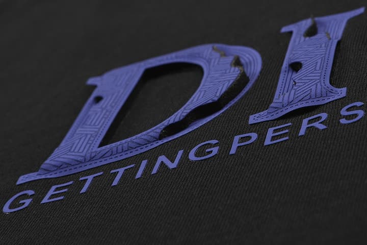 Dior x Stone Island Distressed Logo T-Shirt – 2025SS in Black