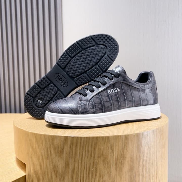 Boss Classic Leather Driving Shoes