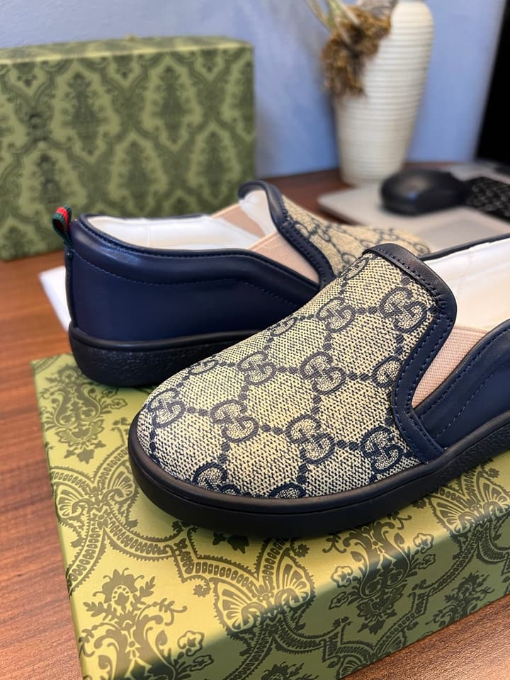 Gucci Kids Sheepskin-Lined Sneakers – Kids Collection