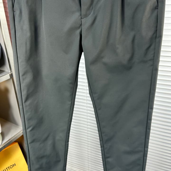 Fendi SS25 Casual Suit Trousers – 25SS/25FW in Dark Charcoal Gray