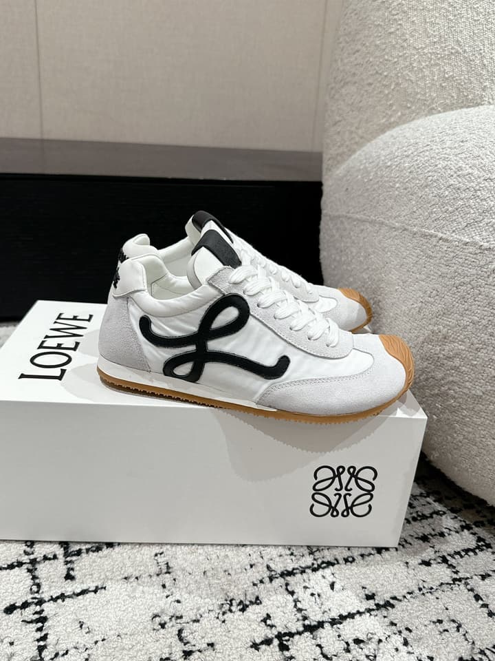 Loewe Ballet Runner 2.0 Sneakers – 2025 Runway Collection in Black