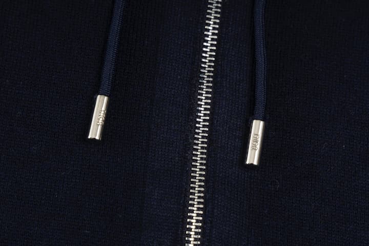 Dior Reversible Jacquard Cashmere Jacket – 24FW in Light Grey