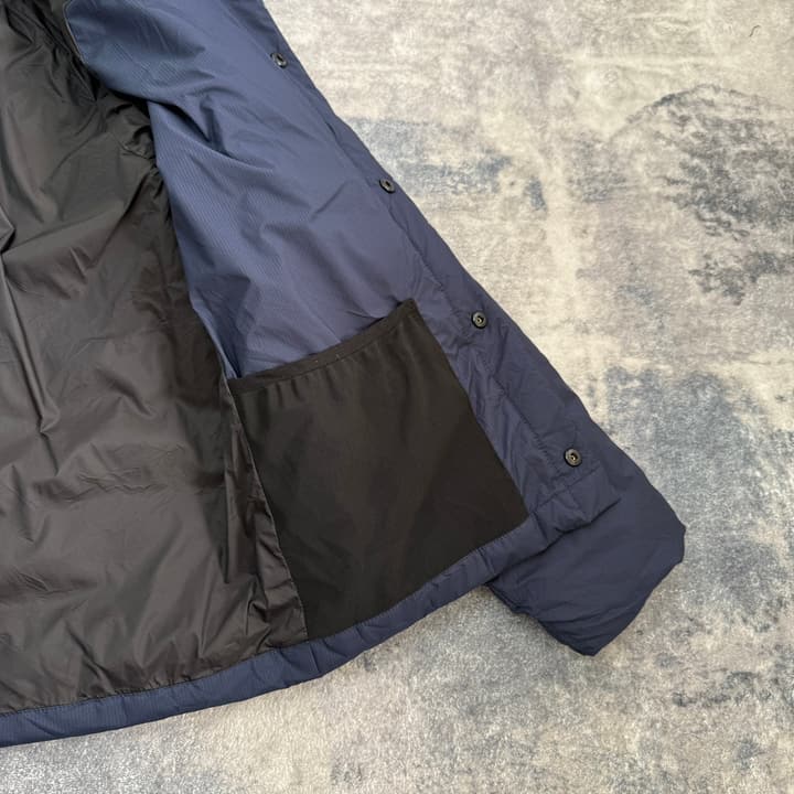 Canada Goose Lodge Series Coach Down Jacket – 2025 in Navy Blue
