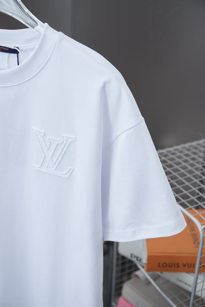Louis Vuitton Toothbrush Embroidery Logo T-Shirt – 26SS Early Spring Collection in Black