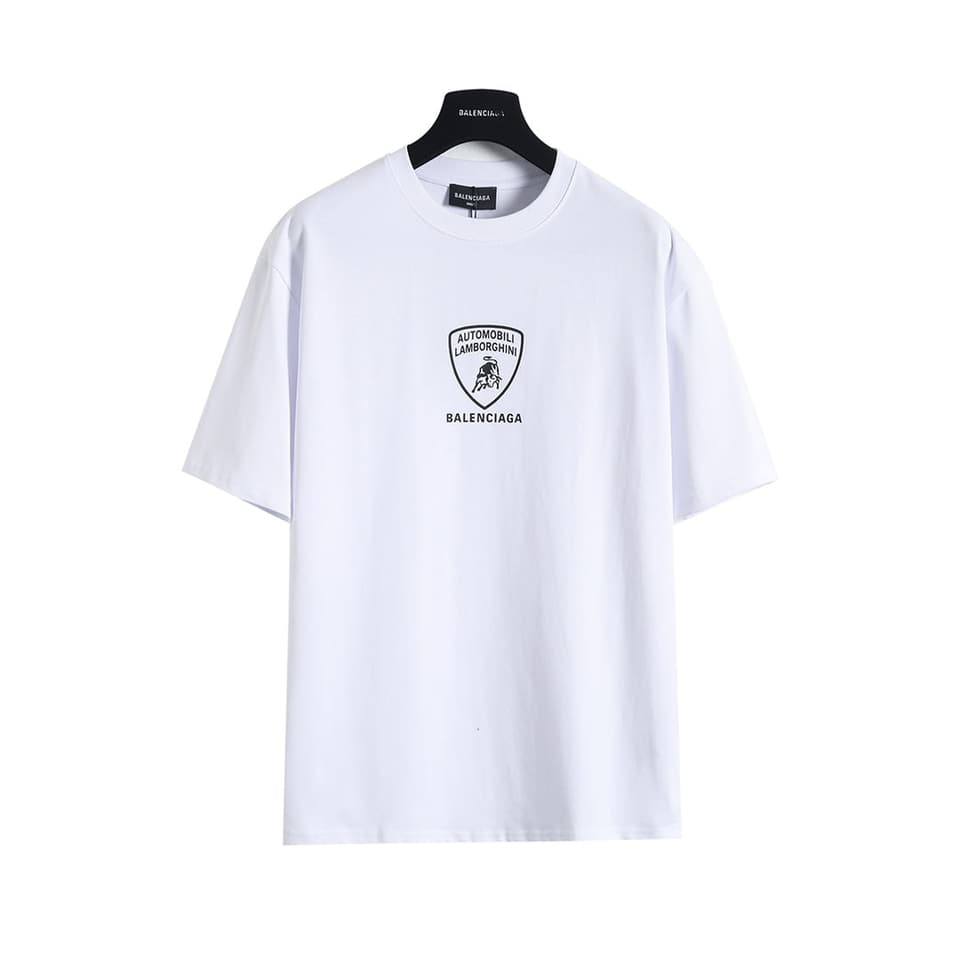 Balenciaga Lamborghini Collaboration Printed T-Shirt – 26SS