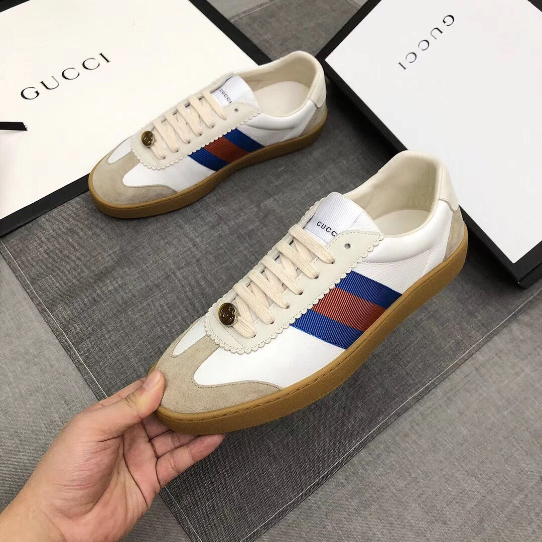 Gucci High-End Casual Leather Sneakers