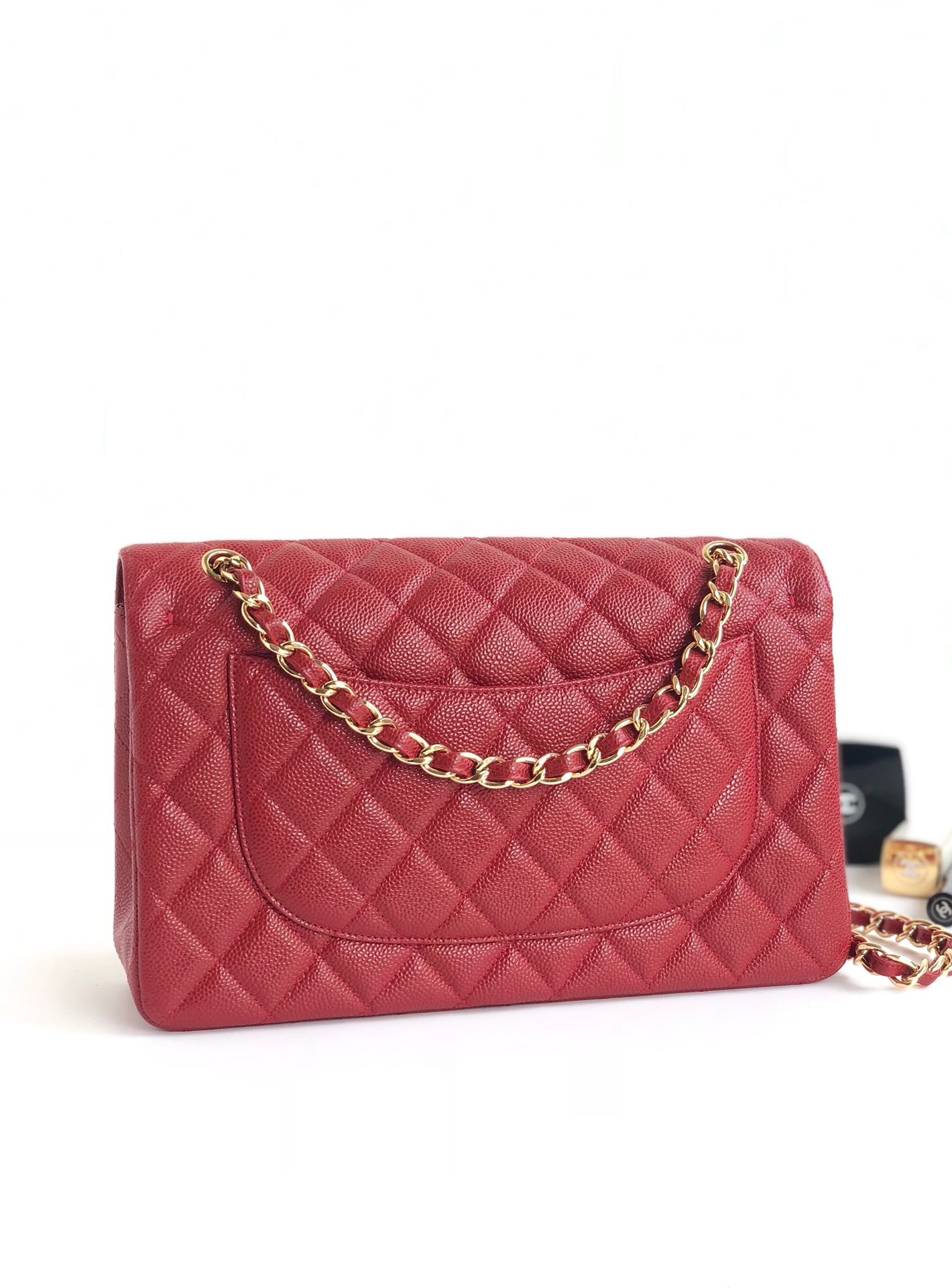 Chanel Classic Flap Bag – Caviar Leather